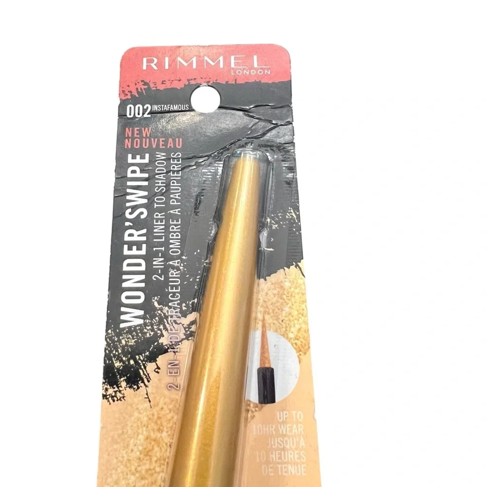 Rimmel Wonder’ Swipe 2-in-1 Liner to Shadow Eyeliner - 002 Instafamous‎ NEW